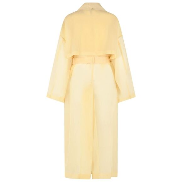 Sportmax Two-Piece 'Fata' Trench Coat In Vanilla Technical Fabric Women - Picture 3 of 3